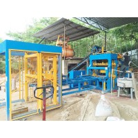 cement brick raw material and interlock block making machine type concrete block making machine